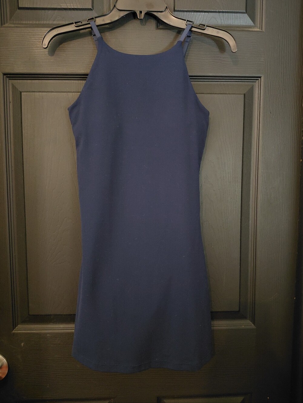 Lululemon Sz. 4 True Navy Align High-Neck Dress Light Support, A/B Cup - Picture 6 of 15